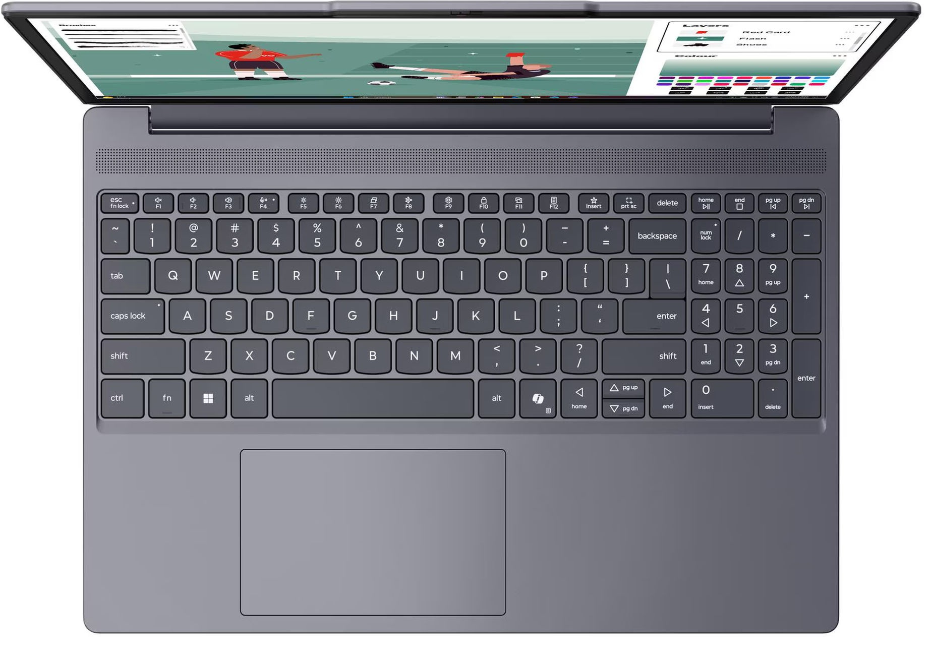 Lenovo IdeaPad Slim 3 15IPH11 83UR0058FR - clavier et pavé numérique Lenovo IdeaPad Slim 3 15IPH11 83UR0058FR clavier avec pavé numérique