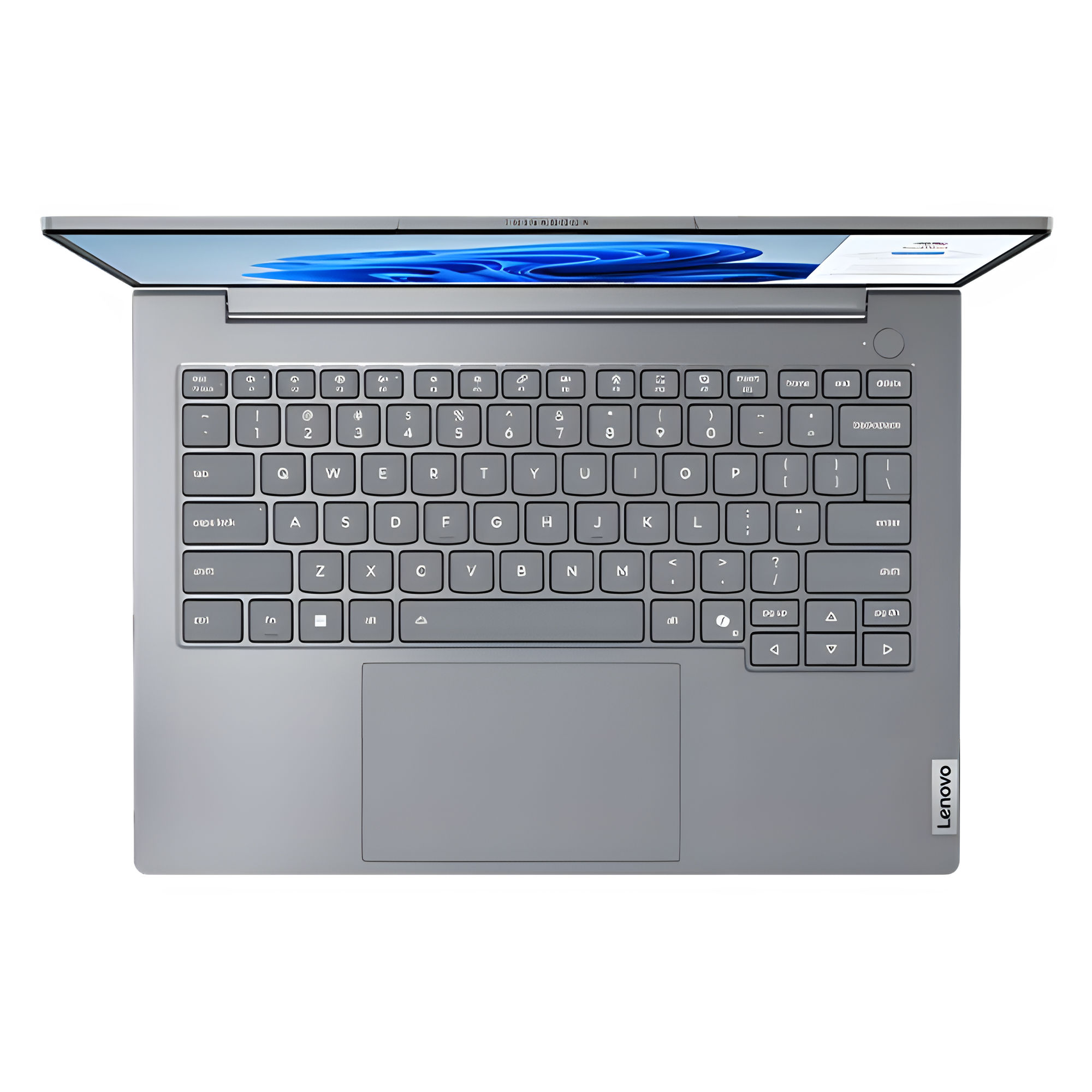 Lenovo ThinkBook 14 Gen 9 IRL 21UY0013FR - clavier et touchpad Lenovo ThinkBook 14 Gen 9 IRL 21UY0013FR - vue du clavier et du pavé tactile