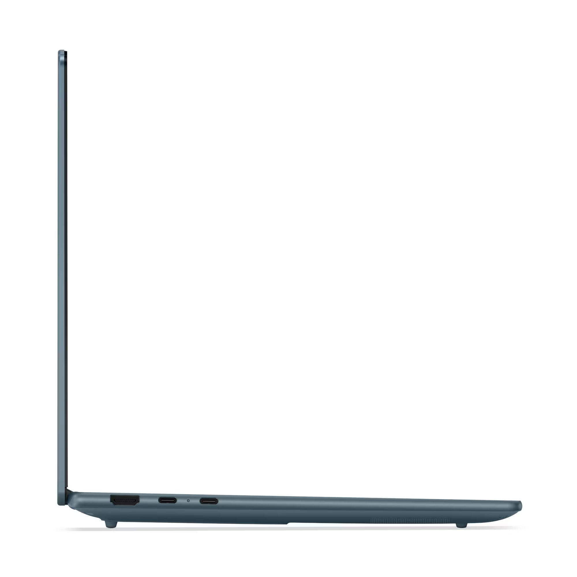 Lenovo Yoga Pro 7 14ASP10 83LX001TFR profil gauche avec ports USB-C et HDMI Lenovo Yoga Pro 7 14ASP10 83LX001TFR profil gauche avec ports USB-C et HDMI