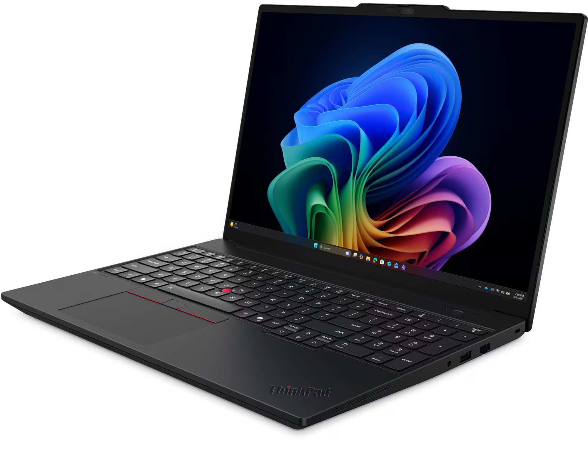 Lenovo ThinkPad T16 Gen 5 21WT0028FR vue 3/4 droite Lenovo ThinkPad T16 Gen 5 21WT0028FR vue 3/4 droite