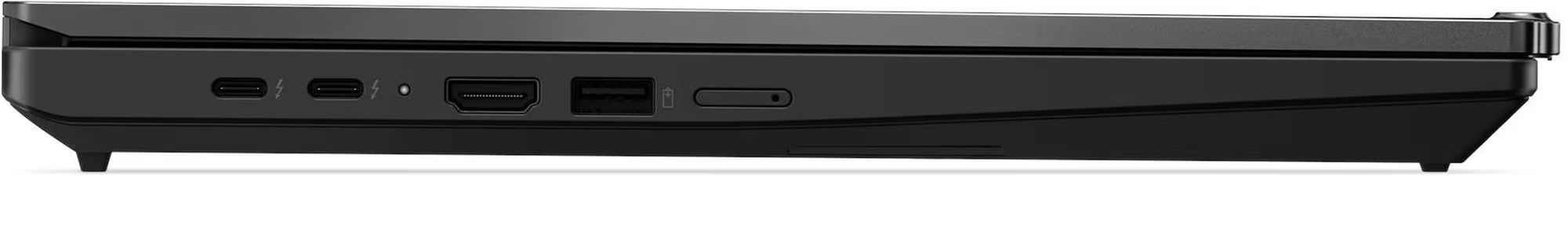 Lenovo ThinkPad T16 Gen 5 21WT0028FR connectique côté gauche Lenovo ThinkPad T16 Gen 5 21WT0028FR connectique côté gauche