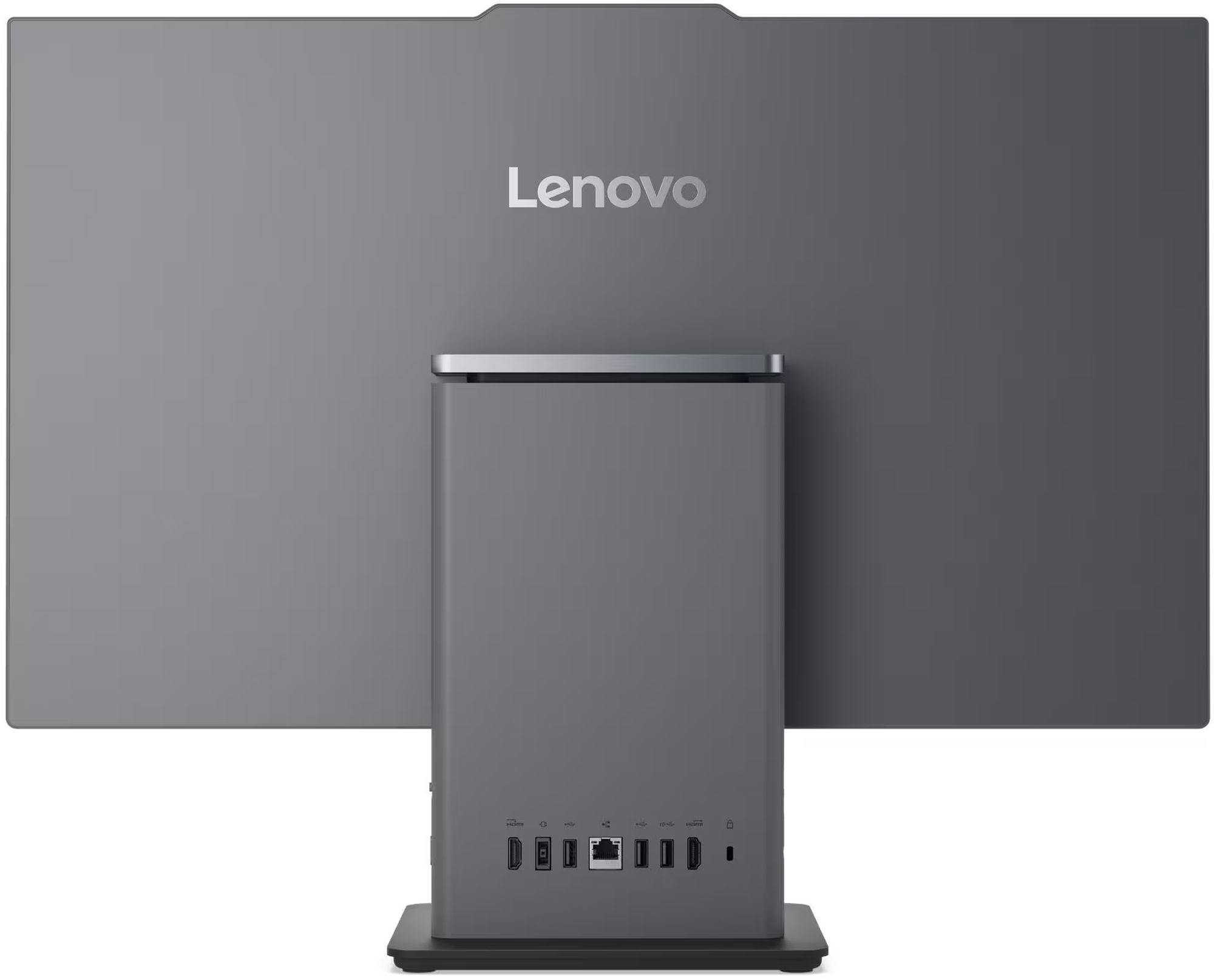 Connectique arrière du Lenovo ThinkCentre neo 50a 27 Gen 6 Dos du Lenovo ThinkCentre neo 50a 27 Gen 6 avec connectique