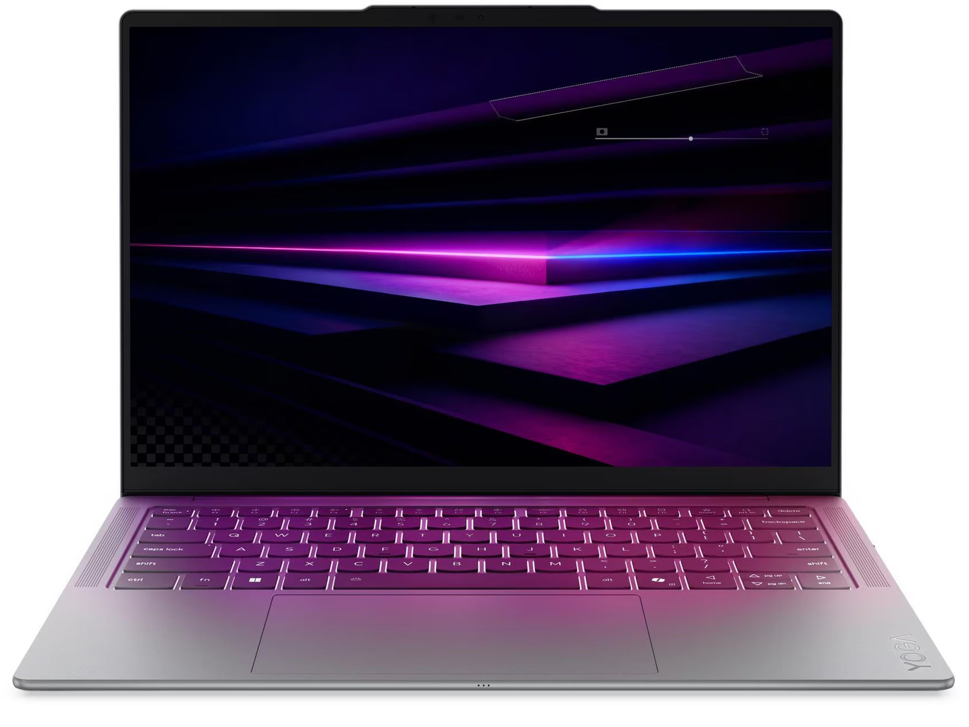 Lenovo Yoga Slim 7 14IPH11 (83QM001WFR) – châssis aluminium Châssis en aluminium du Lenovo Yoga Slim 7 14IPH11 (83QM001WFR)