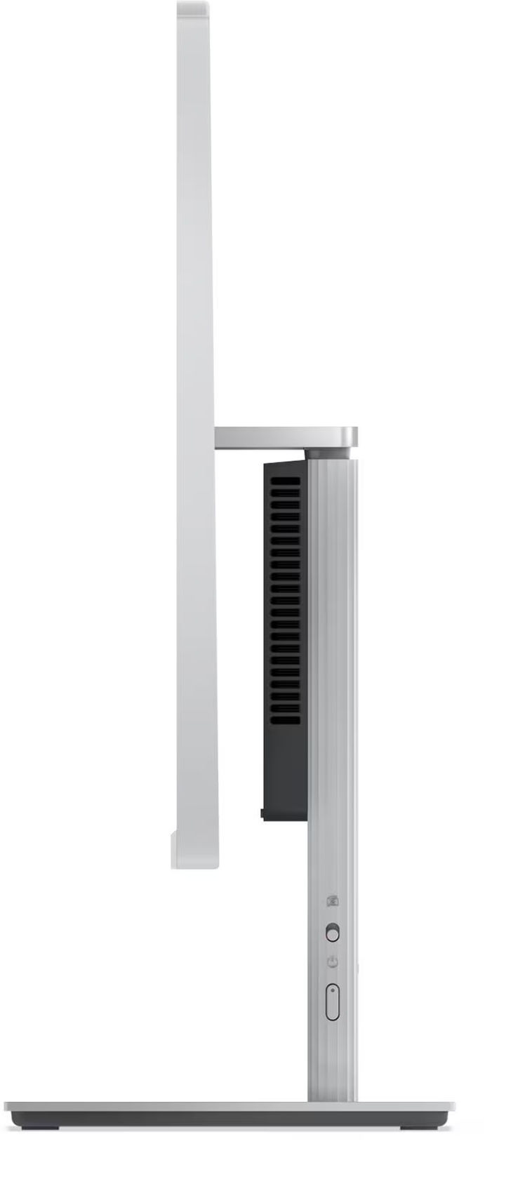 Vue de profil du Lenovo IdeaCentre AIO 27ILL11 Profil fin du Lenovo IdeaCentre AIO 27ILL11 F0JW0075EZ