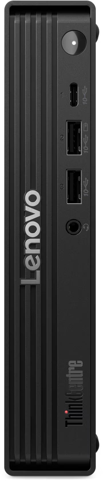 Ports en façade du ThinkCentre M70q Gen 6 13A4007KEZ Connectique avant du Lenovo ThinkCentre M70q Gen 6