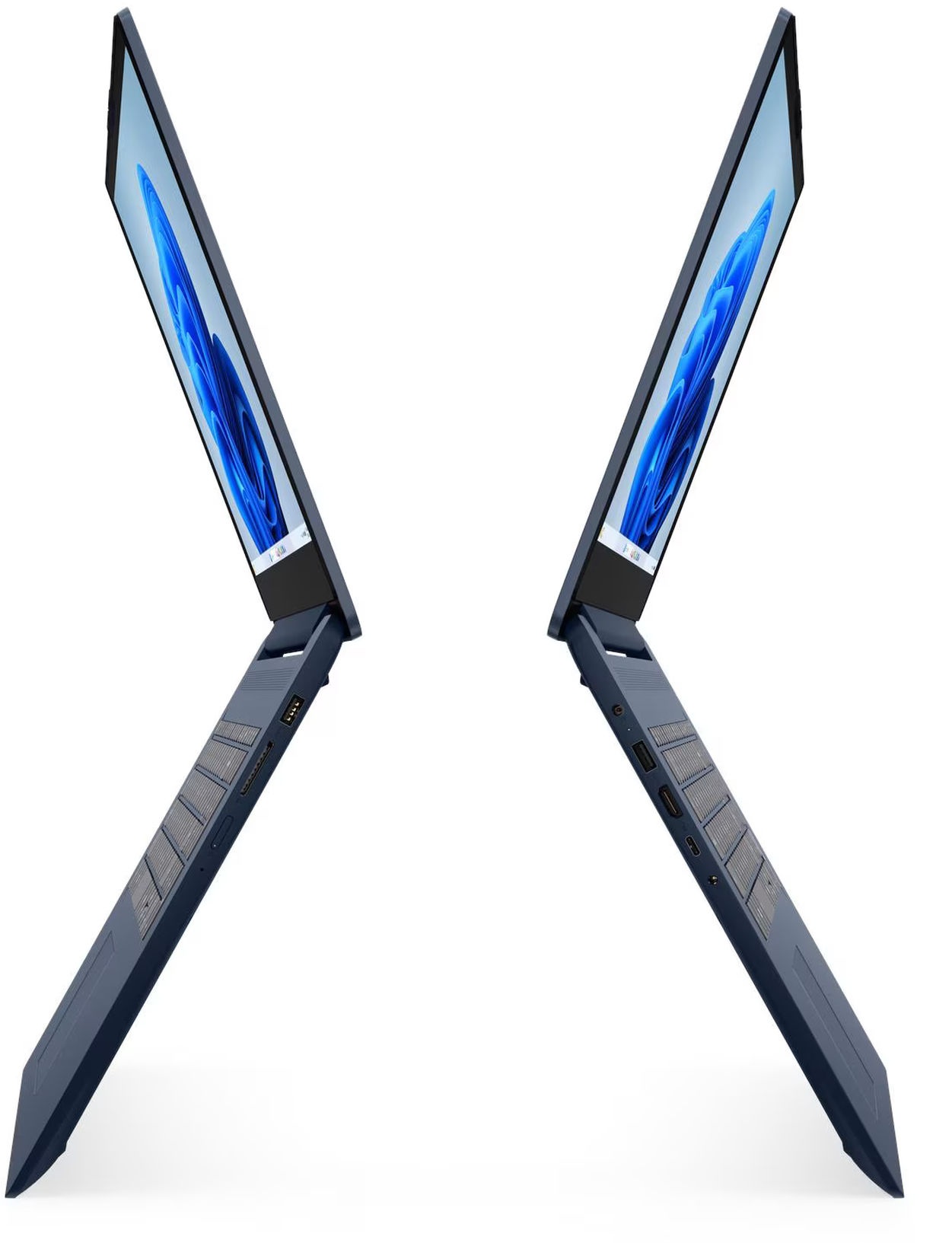 Profils du Lenovo IdeaPad Slim 3 17IWC11 83VS005JFR Profils fins du Lenovo IdeaPad Slim 3 17IWC11 83VS005JFR avec écran ouvert