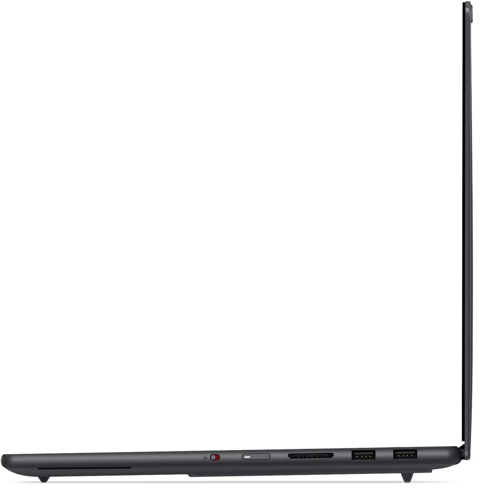 Finition du Lenovo Yoga Pro 9 16IPH11 (83SF0000FR) Finition en aluminium gris du Lenovo Yoga Pro 9 16IPH11 (83SF0000FR)