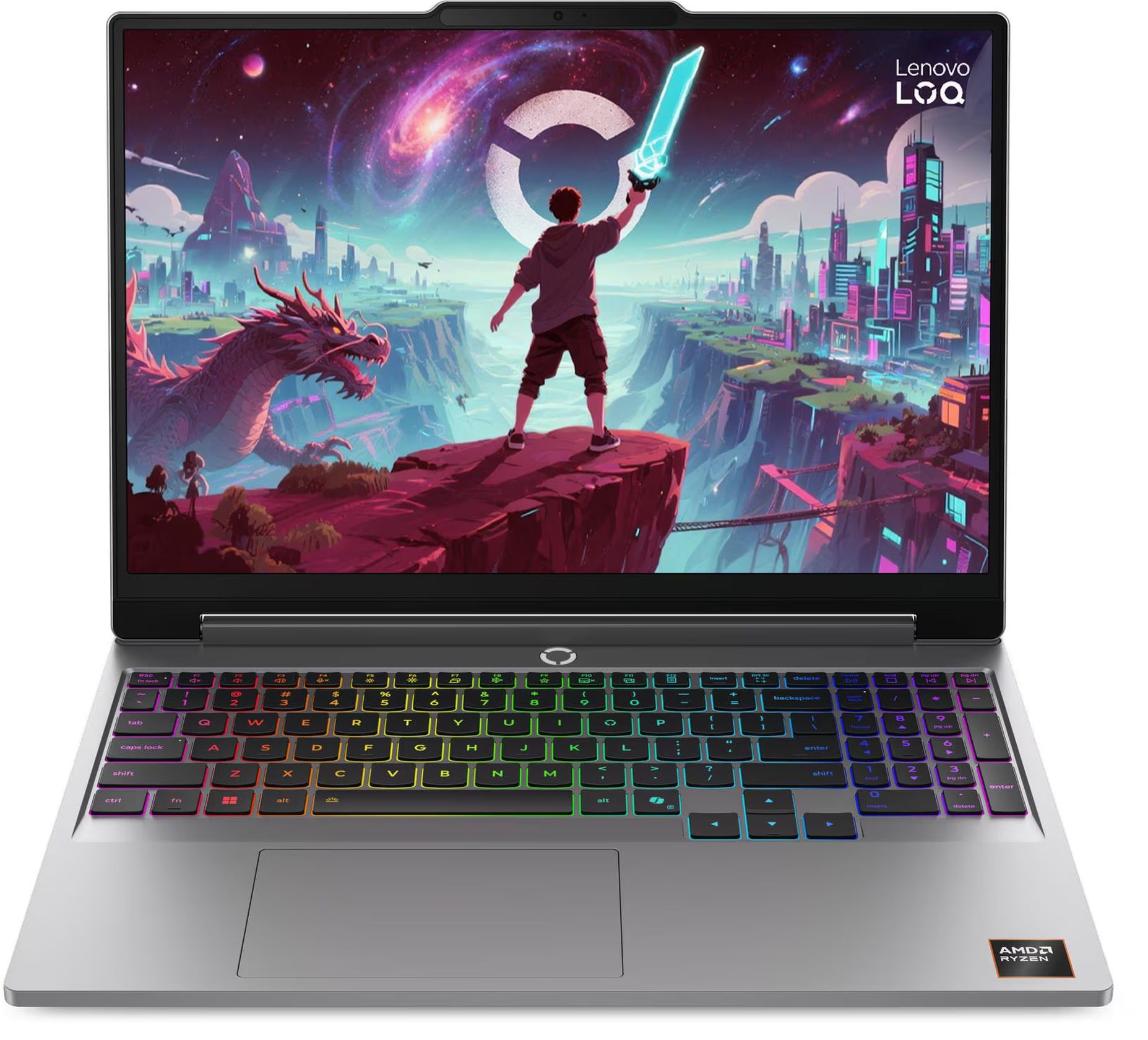 Lenovo LOQ 15AHP11 (83TN006QFR) – vue officielle 2 Deuxième vue officielle du Lenovo LOQ 15AHP11 (83TN006QFR)