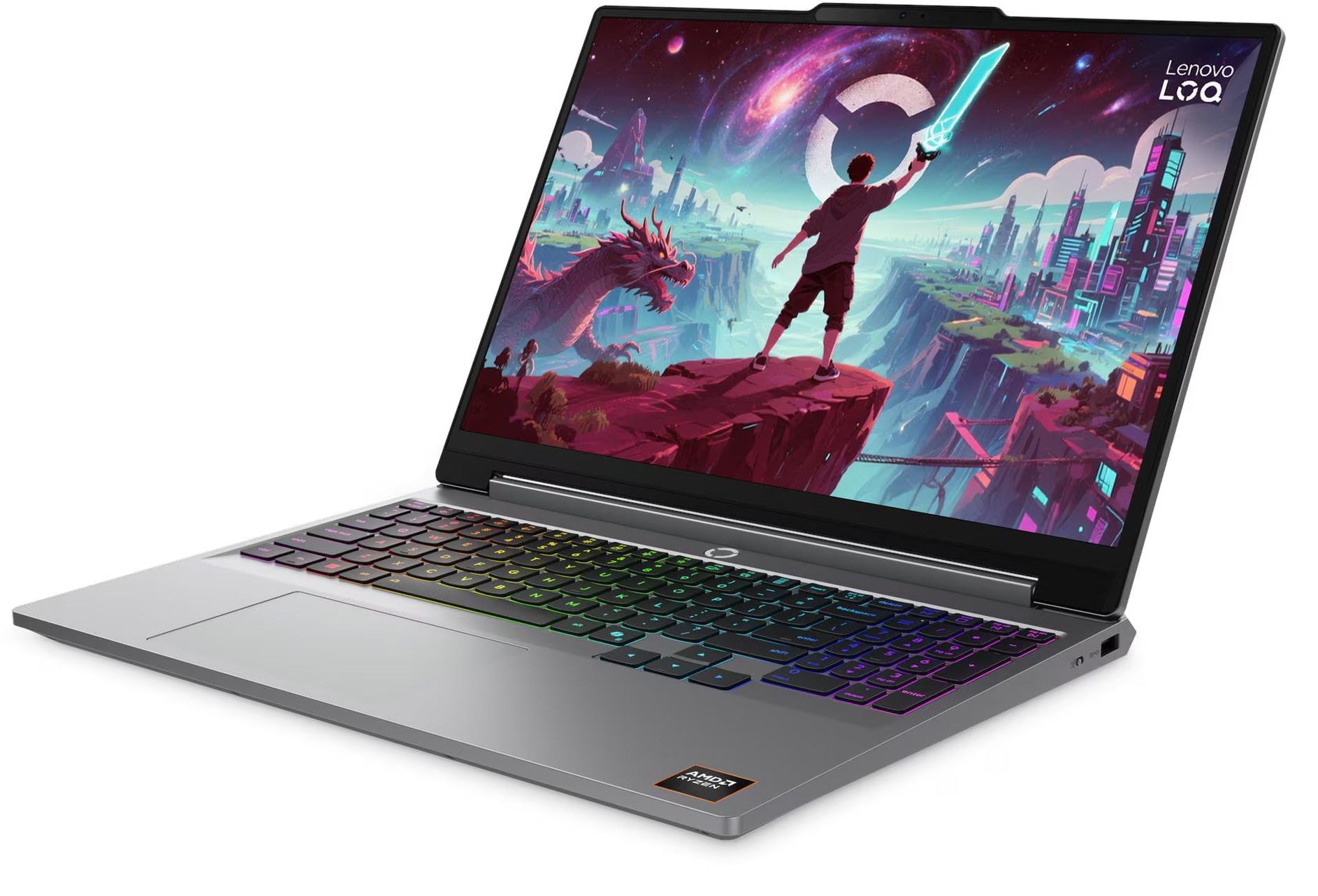 Lenovo LOQ 15AHP11 (83TN006QFR) – vue officielle 3 Troisième vue officielle du PC Lenovo LOQ 15AHP11 (83TN006QFR)
