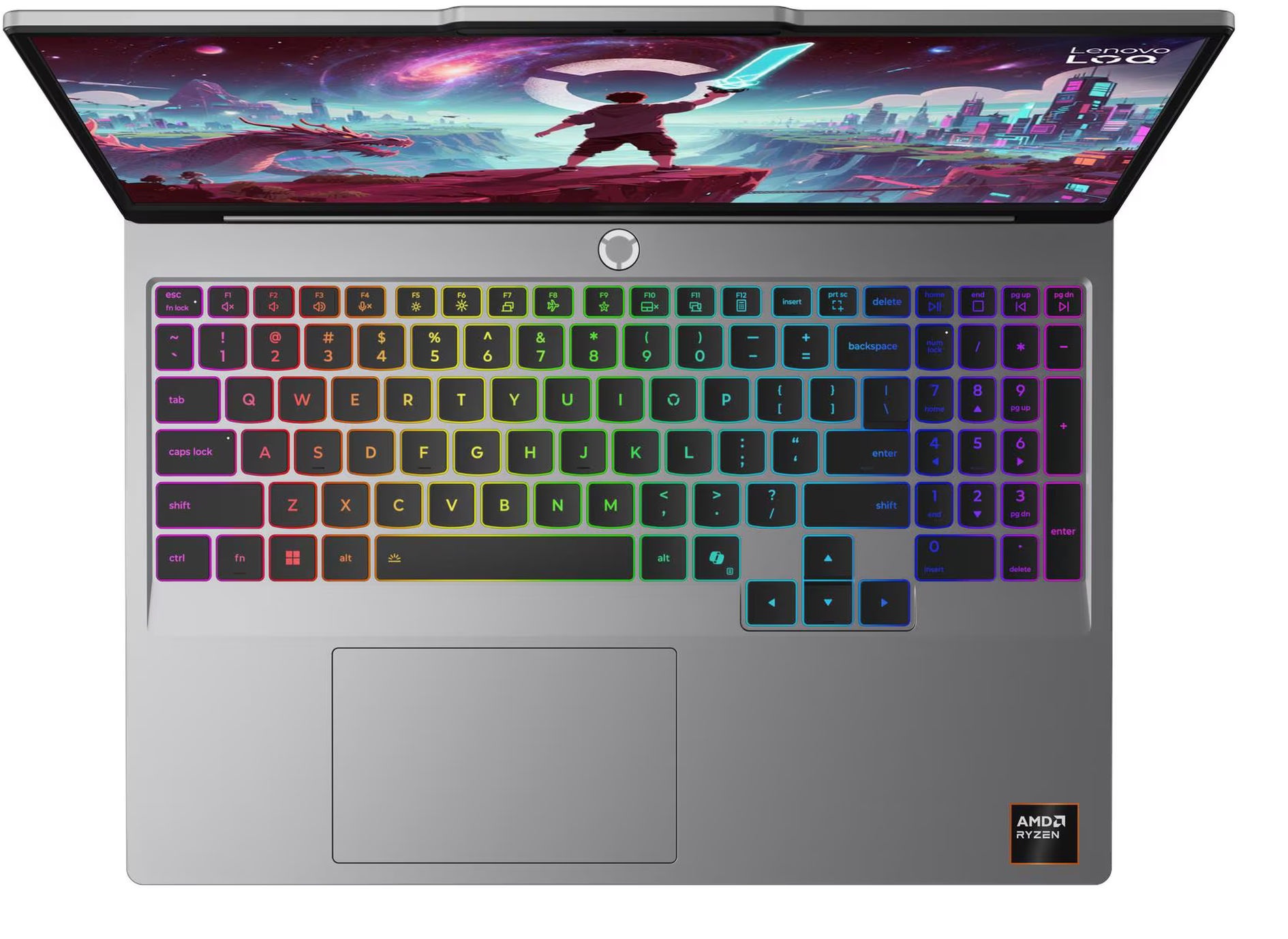 Lenovo LOQ 15AHP11 (83TN006QFR) – vue officielle 4 Quatrième vue officielle du Lenovo LOQ 15AHP11 (83TN006QFR)