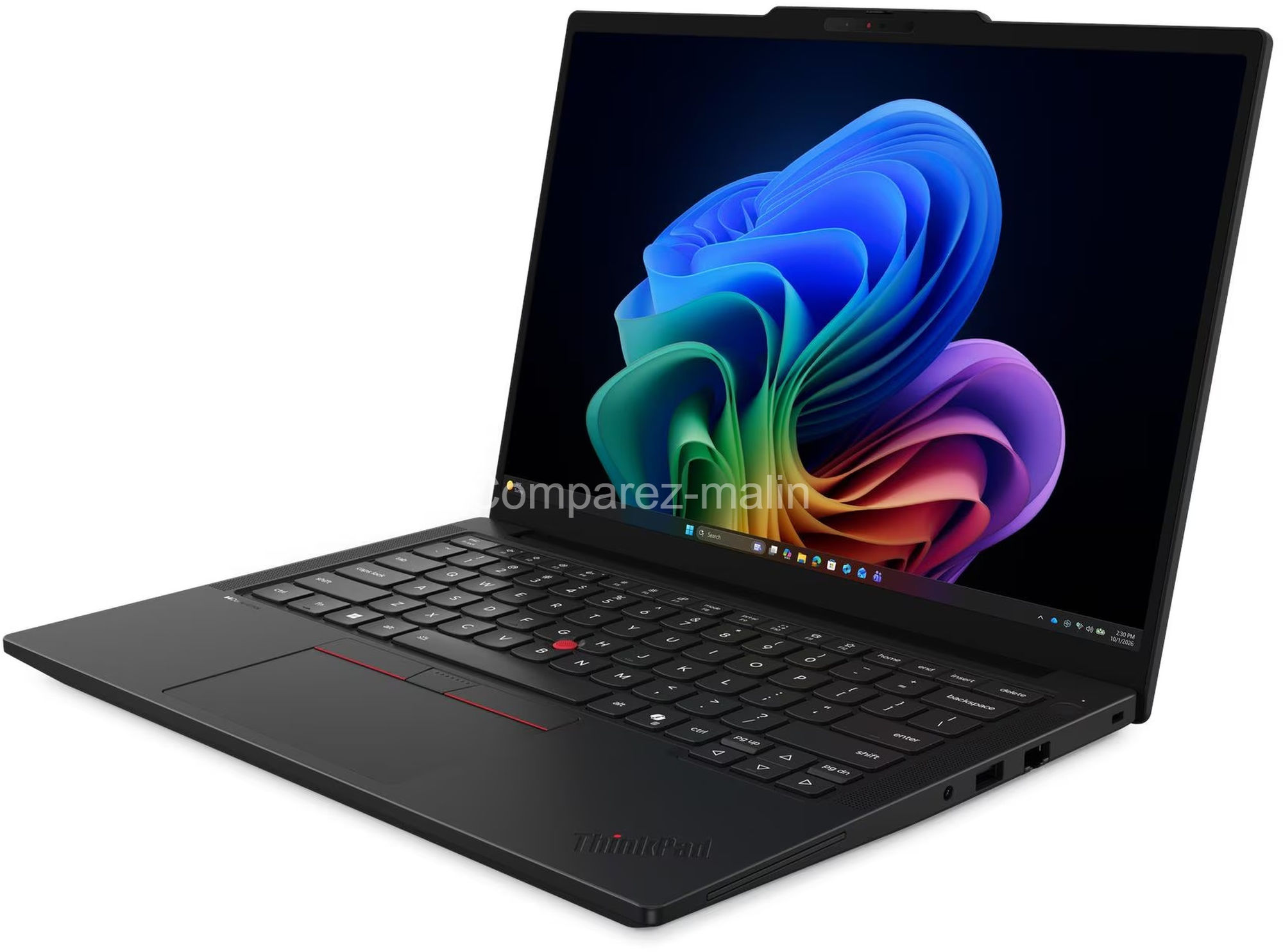 Clavier et châssis du Lenovo ThinkPad T14 Gen 7 (21WN0052FR) Lenovo ThinkPad T14 Gen 7 (21WN0052FR) ouvert avec son clavier professionnel