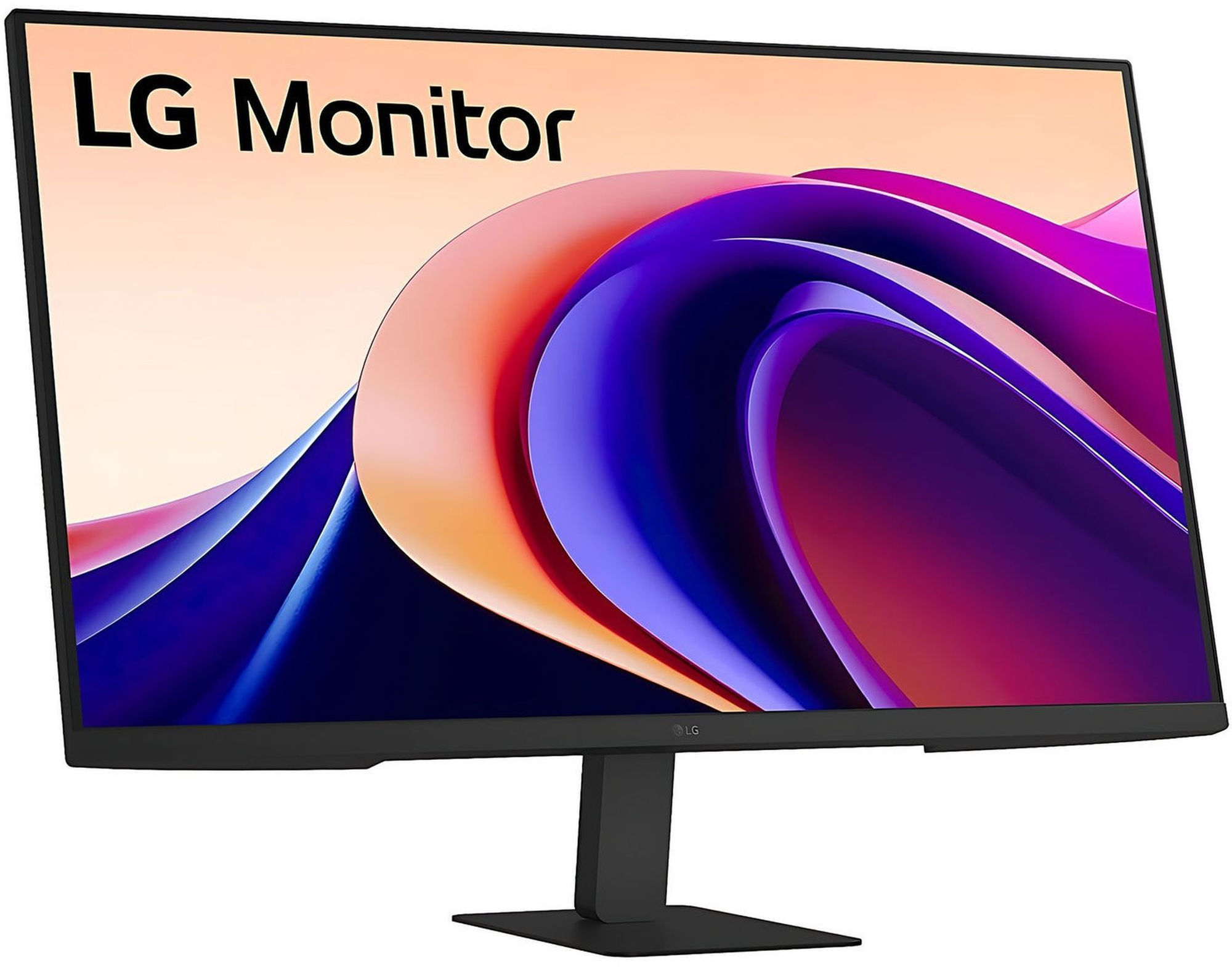 LG 32U631A-B : vue en perspective LG 32U631A-B : vue de face en perspective