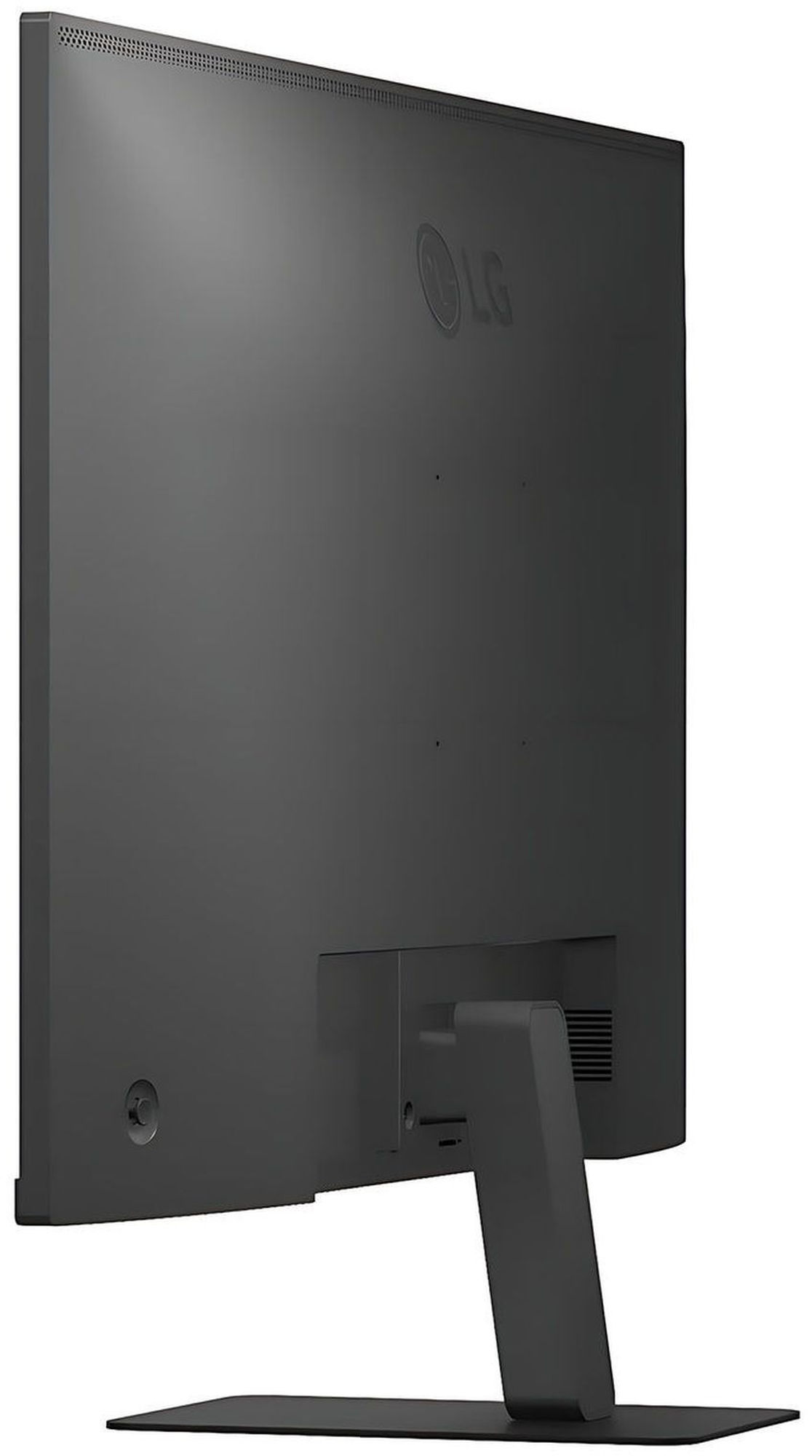 LG 32U631A-B : dos en trois-quarts LG 32U631A-B : profil arrière en trois-quarts