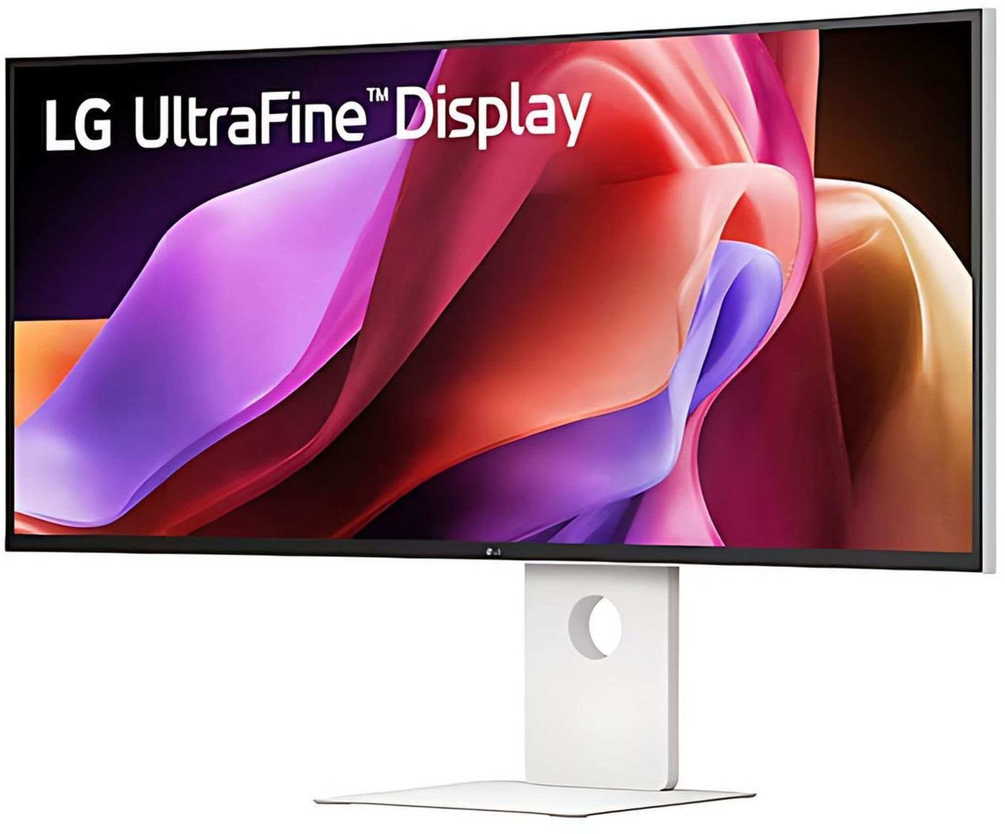LG 40U990A-W – vue avant incurvée LG 40U990A-W vue avant incurvée