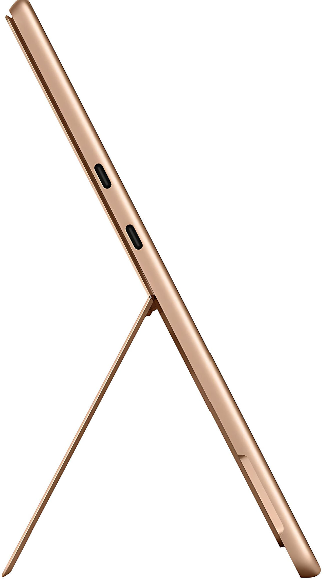 Microsoft Surface Pro 13 2026 EP2-73307 Dune profil avec ports USB-C Microsoft Surface Pro 13 2026 EP2-73307 Dune profil avec ports USB-C