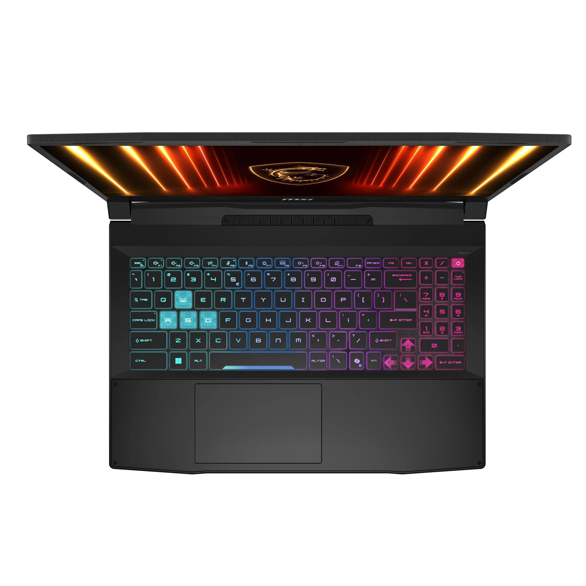 MSI Katana 15 HX B14WEK-216FR 9S7-1587C1-216 - clavier et écran MSI Katana 15 HX B14WEK-216FR 9S7-1587C1-216 - clavier et écran