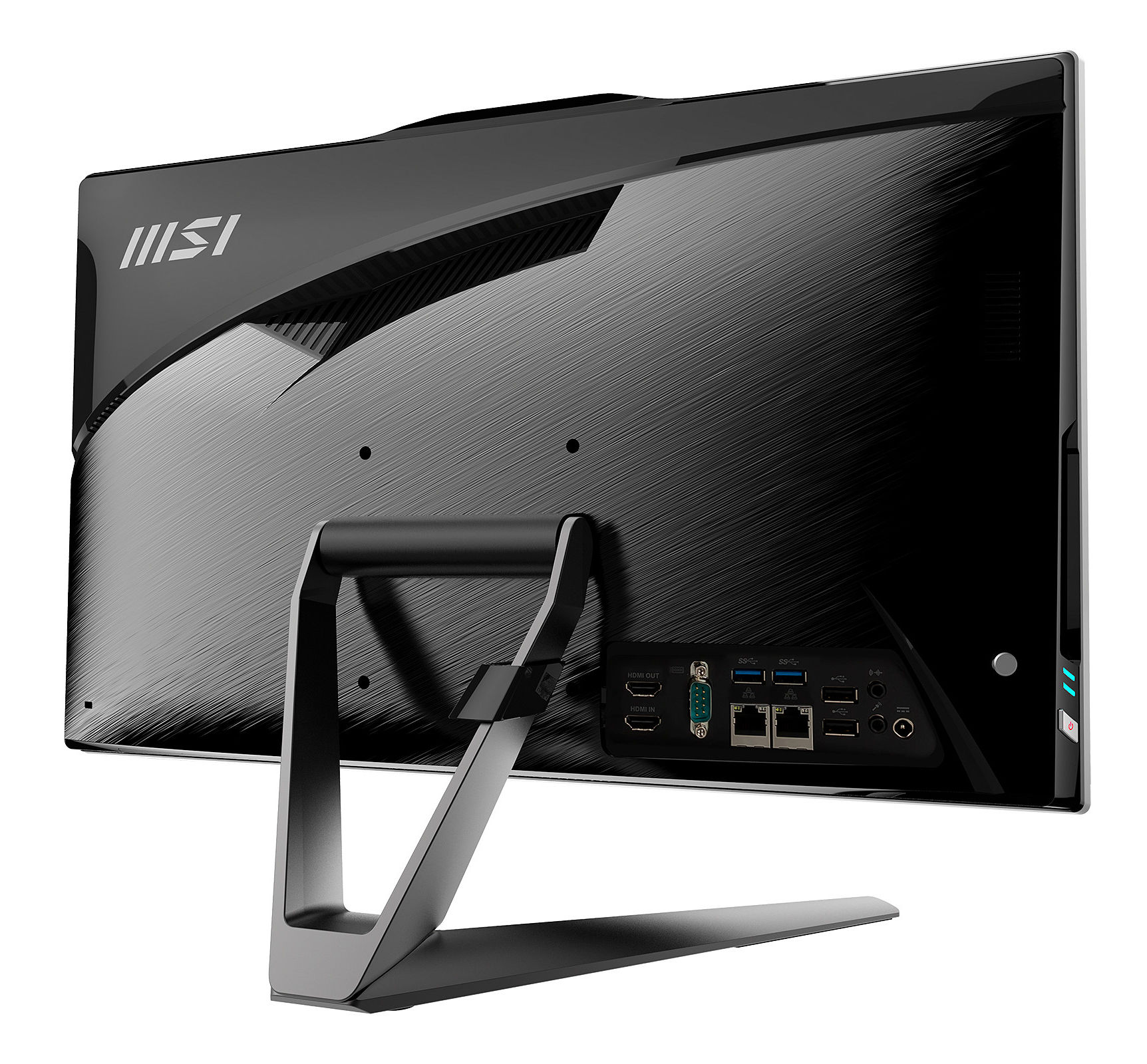 MSI Pro AP222T 13M-436XEU : arrière (connectique et châssis) MSI Pro AP222T 13M-436XEU : vue arrière et connectique