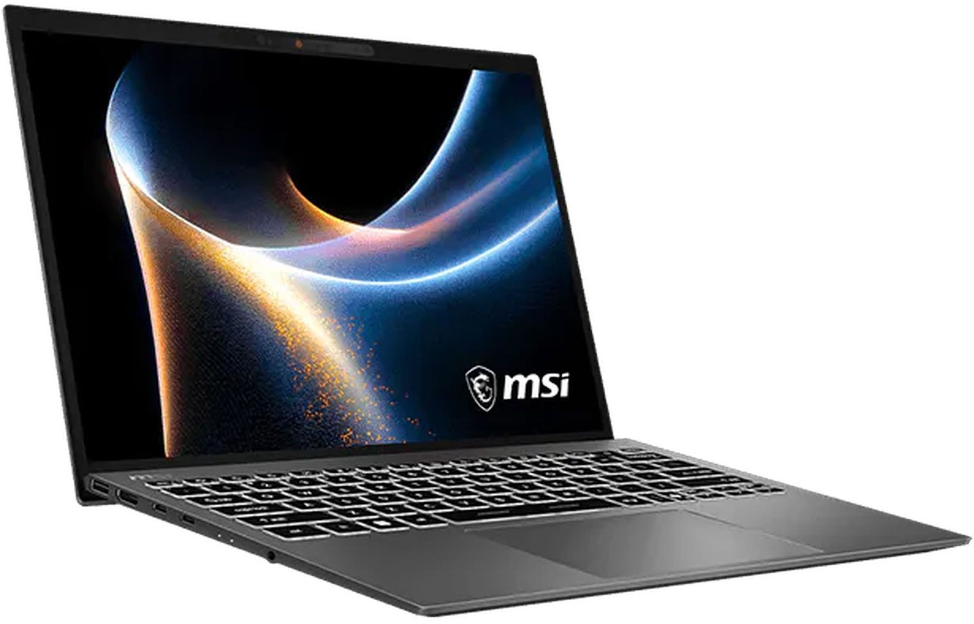 MSI Prestige 13 AI+ A3MG-002FR vue trois quarts MSI Prestige 13 AI+ A3MG-002FR vue trois quarts