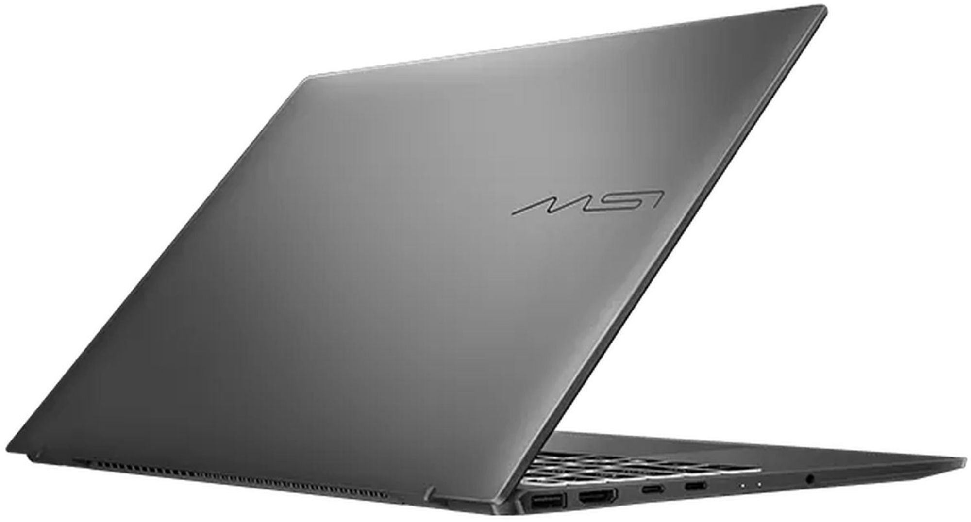 MSI Prestige 13 AI+ A3MG-002FR vue arrière du capot MSI Prestige 13 AI+ A3MG-002FR vue arrière du capot