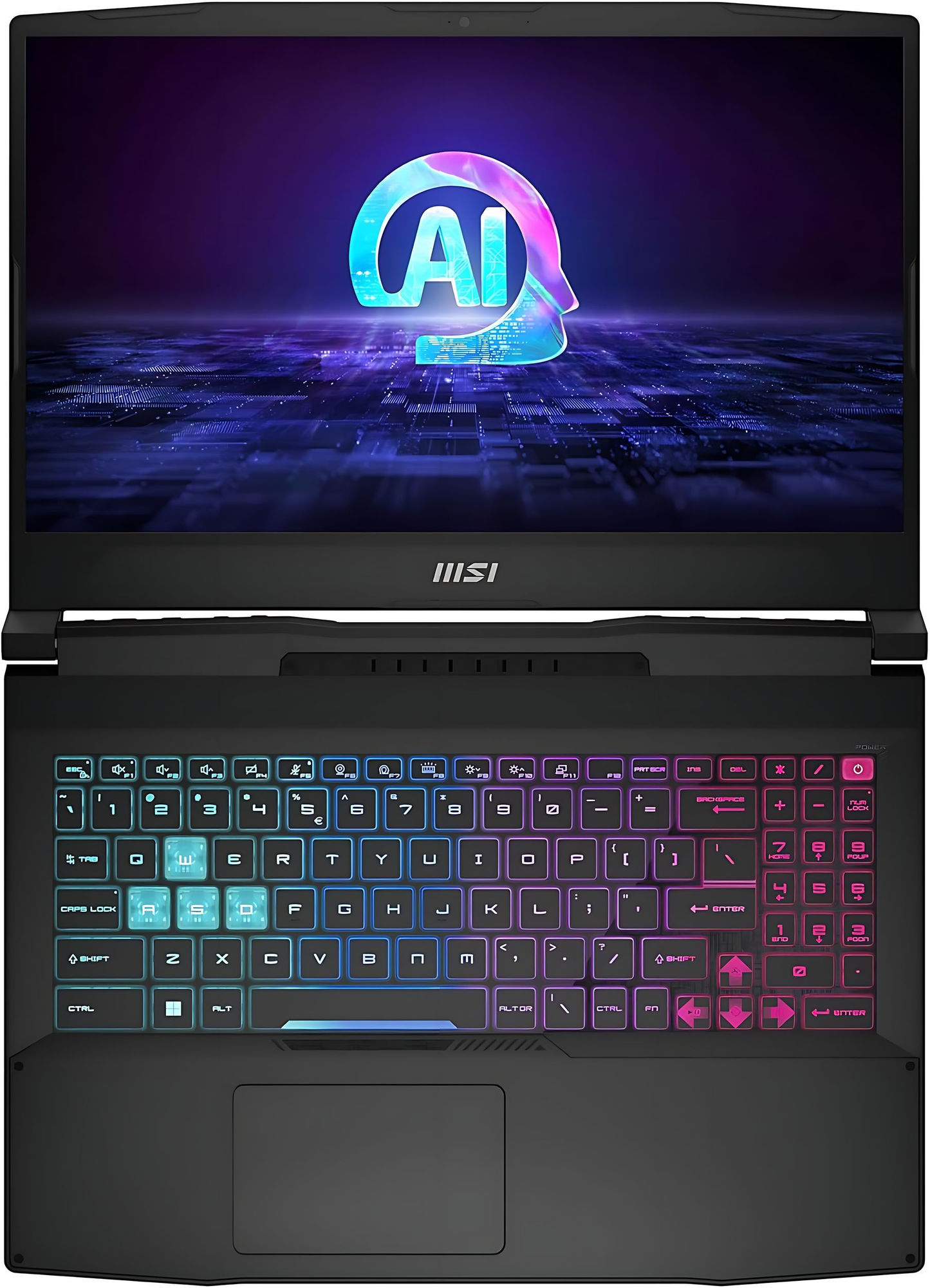 MSI Katana A15 AI B2HWGK-024FR clavier RGB et écran MSI Katana A15 AI B2HWGK-024FR clavier RGB et écran