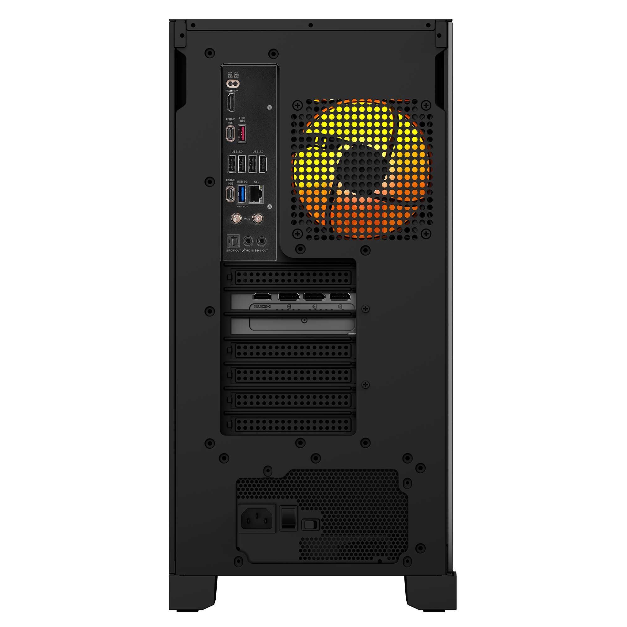 MSI MPG Infinite Z3 9NVVR9-284EU - connectique arrière Connectique arrière du MSI MPG Infinite Z3 9NVVR9-284EU