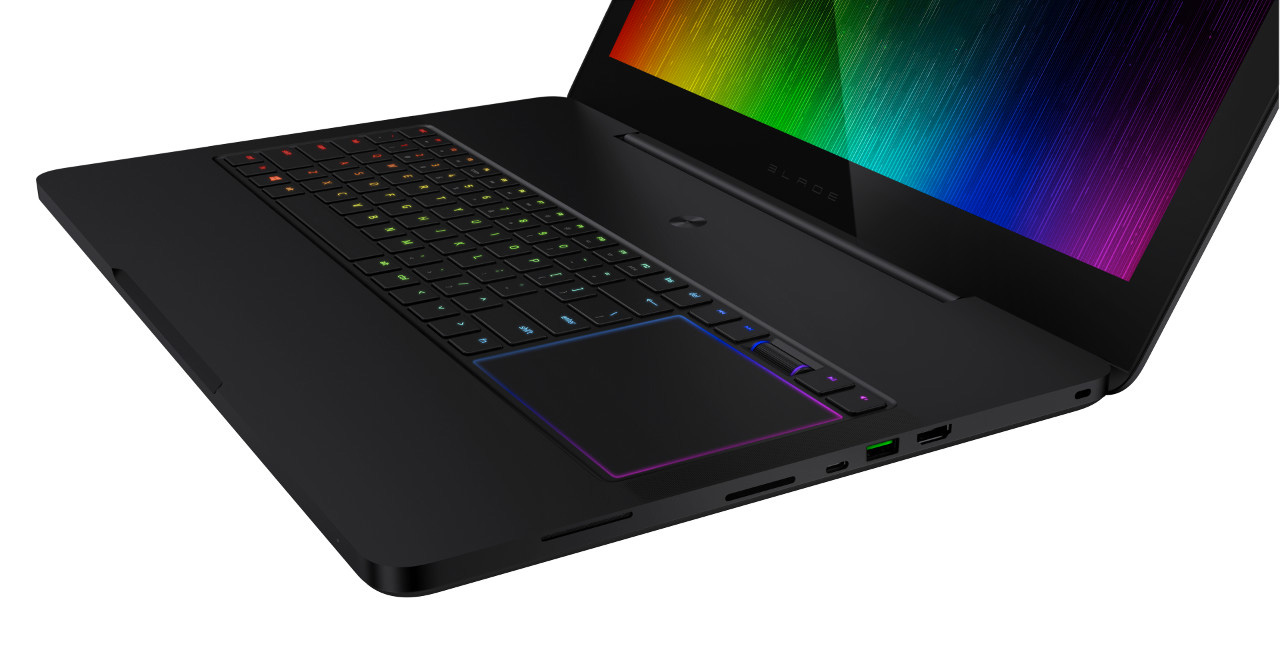 Ordinateur Portable Gaming Razer Blade Pro 17,3" - Intel I7, 16Go RAM, 2To SSD+HDD, NVIDIA GTX 1060, Windows 10