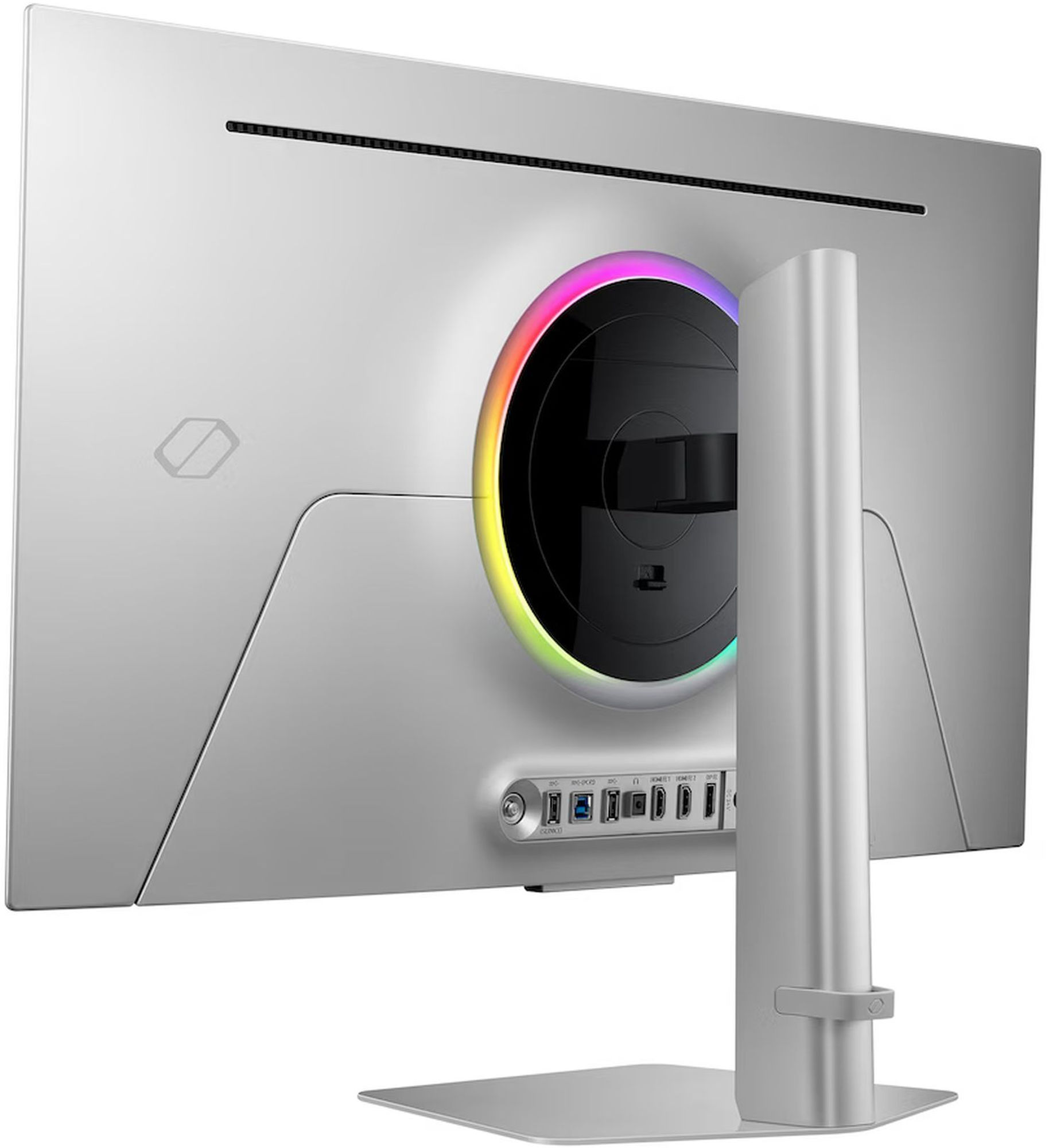 Samsung Odyssey G8 G81SF LS32FG814SUXEN - connectique et arrière Samsung Odyssey G8 G81SF LS32FG814SUXEN - connectique et arrière