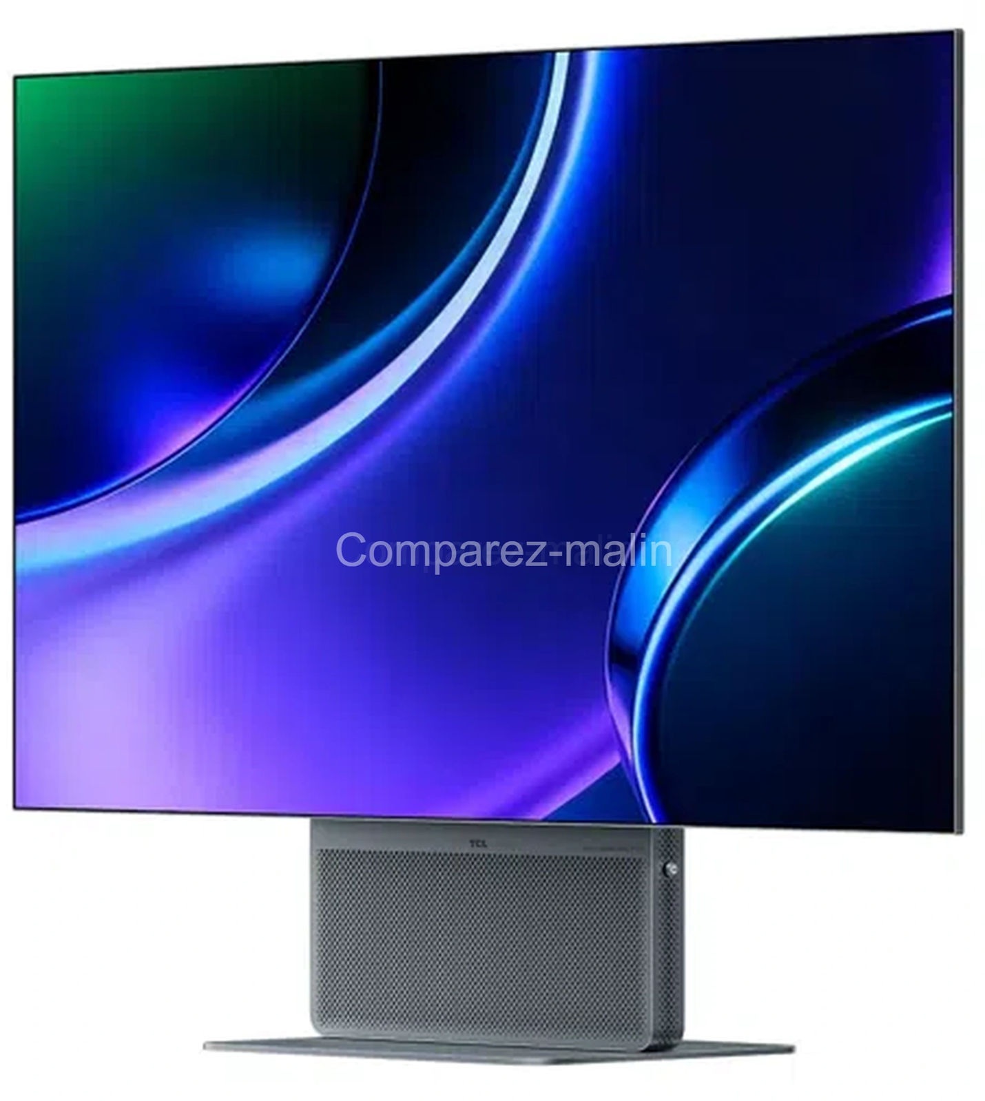 Profil du moniteur TCL 32X3A Vue latérale du TCL 32X3A et de son écran OLED