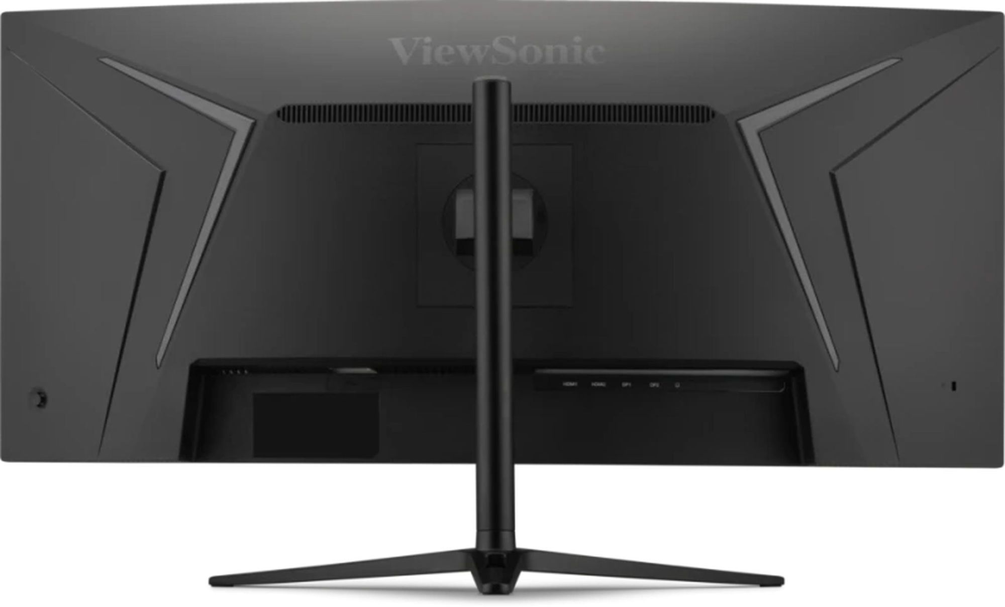VX3418C-2K : connectique et organisation des câbles ViewSonic VX3418C-2K - vue arrière
