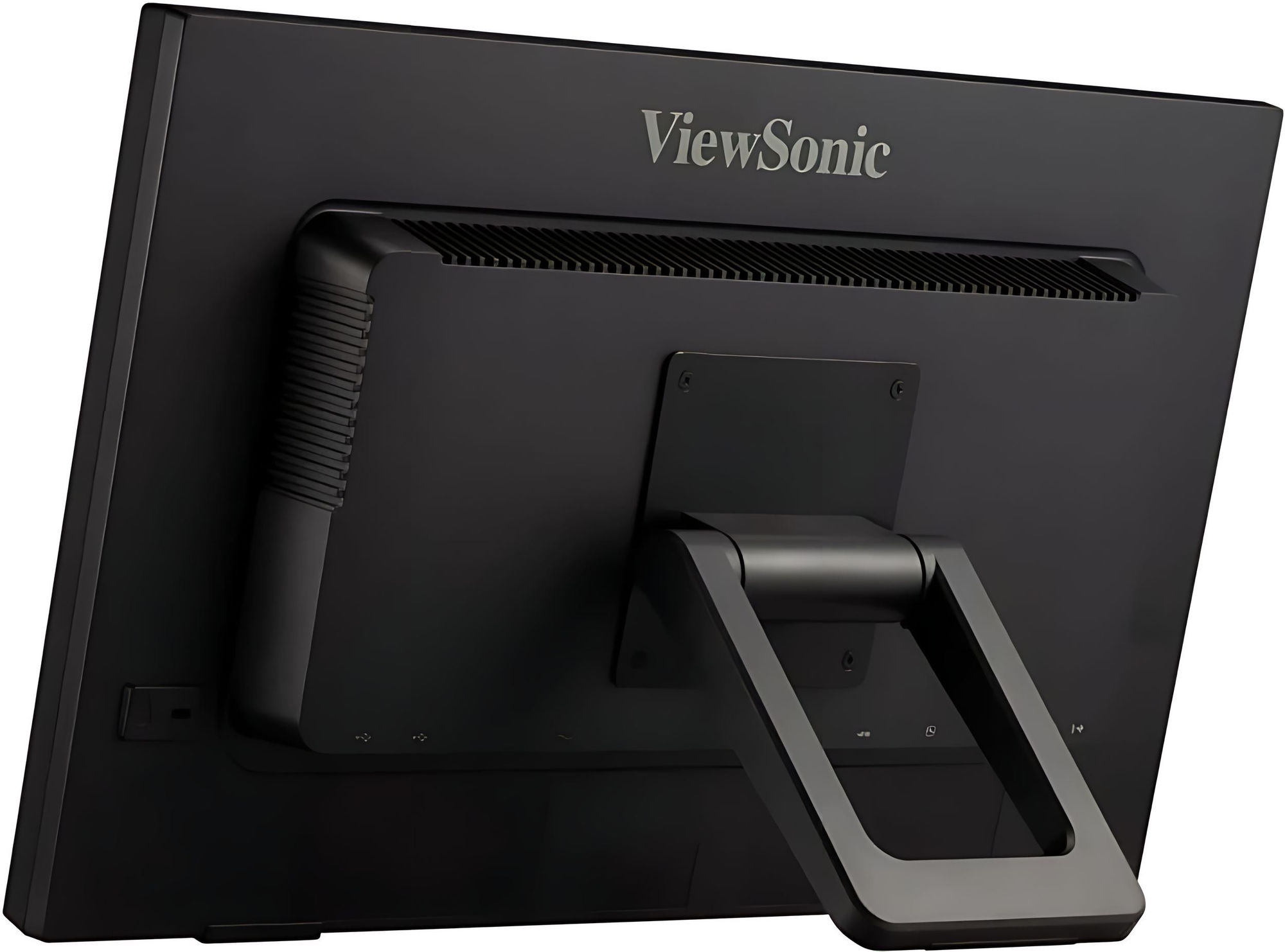 ViewSonic TD2223 - pied et arrière ViewSonic TD2223 - vue arrière et pied