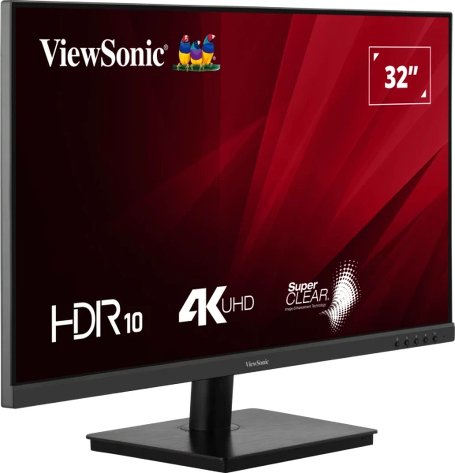 ViewSonic VA3208-4K - vue trois-quarts Écran PC ViewSonic VA3208-4K - vue trois-quarts